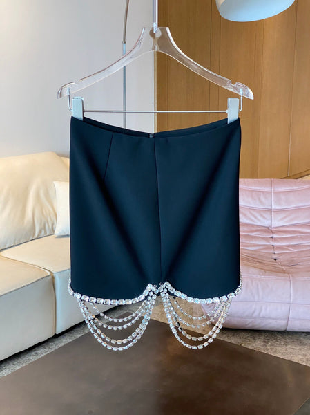 2022 rhinestone skirt