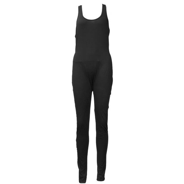Casual New 2022 Solid Color Romper Playsuit O-Neck Sleeveless Bodycon Cotton Sexy Skinny Fitness Rompers Femme Overalls Jumpsuit