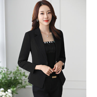 Casual Women Blazers And Jackets 2022 Spring Autumn Long Sleeve Blaser Coat Female Green Black Ladies Blazer Feminino