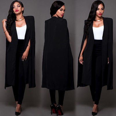 Fashion Women's Coat Warm Long blazer Parka Outwear women Slim clothes