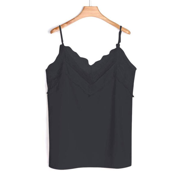 Womens Ladies Tank Tops Summer Solid Casual Lace Sleeveless Sexy Vest Shirt Tank Blouse Tops regata feminina 2022 New