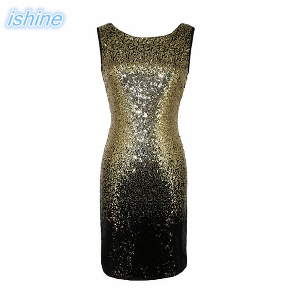 Gold Sequin Dress Women Sexy Club Dresses 2022 Slim Fit Backless Bodycon Party Nightclub Mini Vintage Dress Vestido Lentejuelas