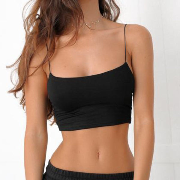 New Fasahion Women Cross Strappy Tank Tops Bustier Vest Crop Top Bralette Women Sexy Clothes