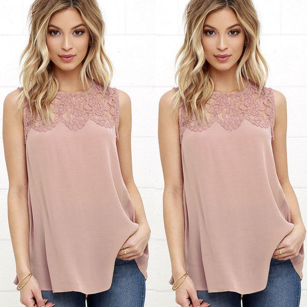 S-XXXL Tank top Women Elegant Flower Embroidery Lace Vest 2022 New Fashion Summer Tube Top Sleeveless Shirt Clothing For Lady