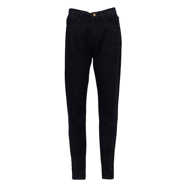 Basic Denim Jeans Classic 4 Season Women High Waist Jeans Vintage Mom Style Pencil Jeans High Quality Cowboy Denim Pants