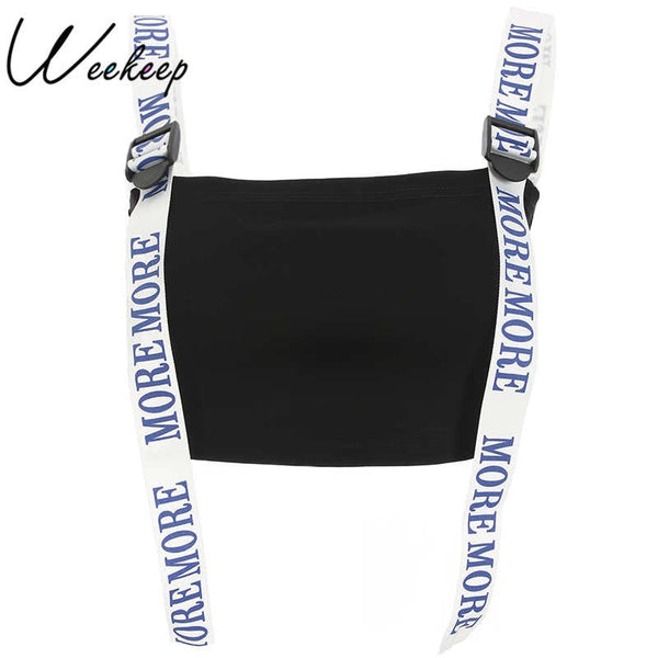 Women Sexy Cropped Adjustable Spaghetti Strap Camis Black Streetwear Slim Waist Crop Top 2022 Summer Feminino Bralette