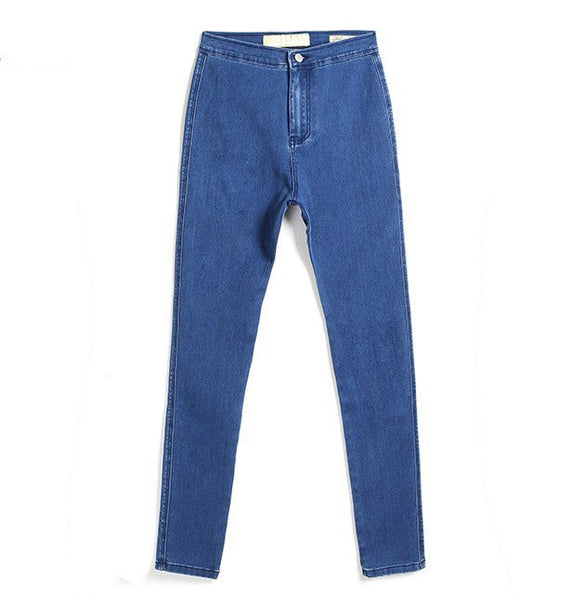 catonATOZ 1894 New Arrival Wholesale Woman Denim Pencil Pants Brand Stretch Jeans Women High Waist Jeans Plus Size