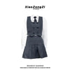 Japanese School Uniform White Three Lines College High School Girls Student Uniforms Sailor Suit White Tops Pleated Skirt