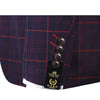 DR  DARO UOMO Mens Suit Slim Fit Casual Blazer one button  for Wedding Party DRV8038