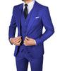 Teal Men Suits 3 Pcs Groom Wear Wedding Suits Formal Tuxedo Party  Man Blazer Costume Homme Slim Fit Terno