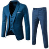Leisure suit for men  four seasons business groom wedding dress formal  slim-fit two-piece suit for men