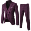 Leisure suit for men  four seasons business groom wedding dress formal  slim-fit two-piece suit for men