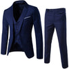 Leisure suit for men  four seasons business groom wedding dress formal  slim-fit two-piece suit for men