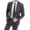 British Twill Casual Suit Three-piece    Men's Business Suit Wedding Groom Classic High-quality Suit