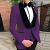 Business Casual Korean Men's Suit Three-piece Wedding Man Dress Costume Homme Blazer Masculino  Suits for Men  Suits
