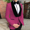 Business Casual Korean Men's Suit Three-piece Wedding Man Dress Costume Homme Blazer Masculino  Suits for Men  Suits