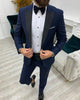 Men Suit White  Male Wedding High End Groom Slim Fit Standard Size Blazer Set Tuxedo(Jacket+Pant+Vest)