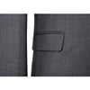 8XL 9XL Plus Size Men's Suit Sets Business Classic Dark Gray  Slim Formal Blazer Men Clothing (Top + Pants))