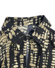 Women's All Over Print Collared 3/4 Sleeve Dress, Elegant Casual Long Dress for Daily Outdoor Wear