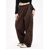 Retro Workwear Casual Pants Women's High Street Y2K Hip Hop Solid Sweatpant Oversize Cargo Jogger Trousers Loose Wide Leg Pants