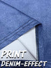 Women's Flared Pants, Non-Denim Printed Elastic High Waist Slim Leggings, Gym Training Wide Leg Leggings Casual Wear