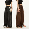 Retro Workwear Casual Pants Women's High Street Y2K Hip Hop Solid Sweatpant Oversize Cargo Jogger Trousers Loose Wide Leg Pants