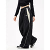 Retro Workwear Casual Pants Women's High Street Y2K Hip Hop Solid Sweatpant Oversize Cargo Jogger Trousers Loose Wide Leg Pants