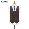 BATMO     plaid casual men suits,wedding suits for men SJT822