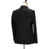 Cenne Des Graoom  Black Suits for Men  Coat Design Right Side Button Jacket Pants 2 Pcs Set Wedding Dress Party Groomsman