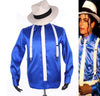 Classic  MJ Michael Jackson Smooth Criminal Classic White Stripe Skinny Party Casual Suit FULL Outfit