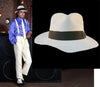 Classic  MJ Michael Jackson Smooth Criminal Classic White Stripe Skinny Party Casual Suit FULL Outfit