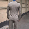 Custom  Vertical Stripe Wedding Suits for Men Slim Groom  Man Party Formal Business Male Suit 2 Piece Blazer Pants