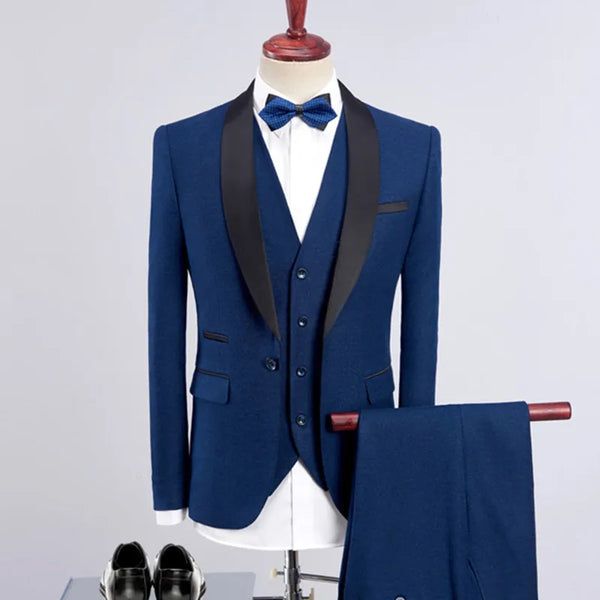 Women's Custom Made Pattern Shawl Lapel Suits