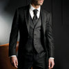 Floral Slim Fit Wedding Tuxedo for Groom 3 Piece Man  Suits Jacket Waistcoat with Pants Notched Lapel Male Costume Coat