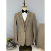 Formal Men's Suits Three Piece Set Business Casual Office Suit Coat Wedding Tuxedo for Bridegroom 2024 3 Pcs Coat + Vest + Pants