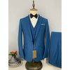 Formal Men's Suits Three Piece Set Business Casual Office Suit Coat Wedding Tuxedo for Bridegroom 2024 3 Pcs Coat + Vest + Pants