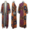 Africa Clothes for Women Dashiki Autumn Winter African Women Printing Long Shirt Cardigan Coat Dress African Dresses Women