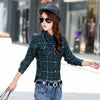Brand Winter Warm Women Velvet Thicke Plaid Shirt Style Coat Jacket Women Clothes Tops Female Casual Jacket Outerwear