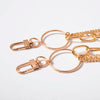Vintage Long Metal Rock Trousers Hipster Pant Jean Keychain Ring Clip Tassel Keychains Women Accessory