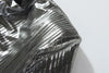 Women's Sexy Glitter Flare Long Sleeve Belted Pleated Mini Party Dress