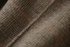 Handmade 90%Wool Women Plaid Blazer Coat Elegant Chic Wool Blend Khaki Blue Winter Coats