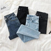 Jeans Female Denim Pants Black Color Womens Jeans Woman Stretch Bottoms Skinny Pants For Women Trousers 38
