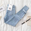 Jeans Female Denim Pants Black Color Womens Jeans Woman Stretch Bottoms Skinny Pants For Women Trousers 38