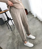 Thicken Women Pencil Pants Autumn Winter Trousers OL Style Female Work Suit Pants Loose Female Trousers Capris 6648