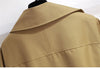 Spring Autumn Women Jacket Causal Windbreaker Famale Basic Jackets Short Coats Double breasted Ladies Outwear Tops K314