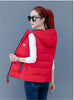 Autumn Winter Down Cotton Vest Women Short Jacket OuterWear All-Match Sleeveless Waistcoat Vests Woman Coat 3XL