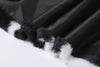 Punk Style Gothic Crop Faux Fur Y2k Coats Color Block Long Sleeve Women Cardigan Jackets Warm Streetwear
