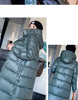 Winter Long Down Jacket Women's Thick Cotton Parkas Outwear Plus size 4XL Loose Windproof Hooded Snow Coat Female