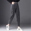 Korean Autumn And Winter High Waist Harem Pant Trousers Pants for women Thick Casual Pants Women's Corduroy Warm Pants