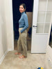 Thicken Women Pencil Pants Autumn Winter Trousers OL Style Female Work Suit Pants Loose Female Trousers Capris 6648